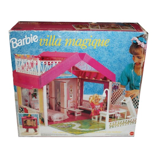 Barbie maison villa - villa, magique