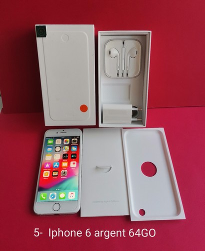 Apple iphone argent 64gb - apple,
