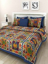 Drap de lit indien fait main