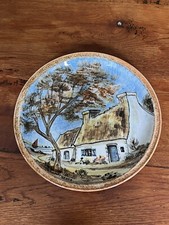 Assiette Signé YOUEN Ancienne