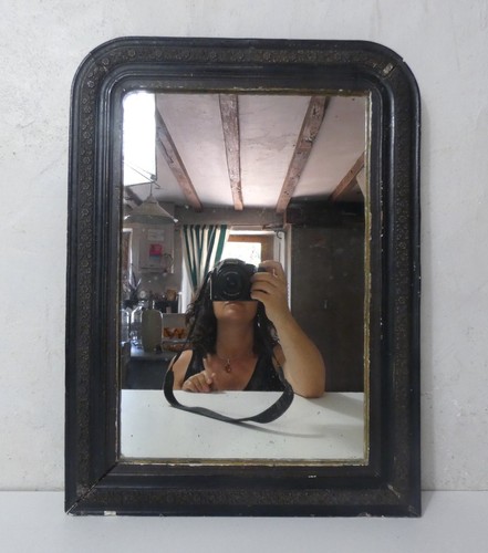 Ancien miroir napoléon - miroir,