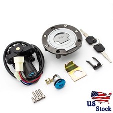 For Yamaha YZF R1 R6 2000 2001-2011 Fuel Gas Cap Ignition Switch Seat Lock Keys
