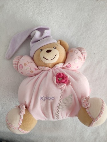 Doudou ours lilirose boule - doudou,