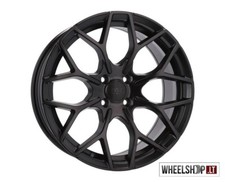 Jantes en alliage R17 4x100 7.5J 4x 17 pouces style maille ET25 jantes noires