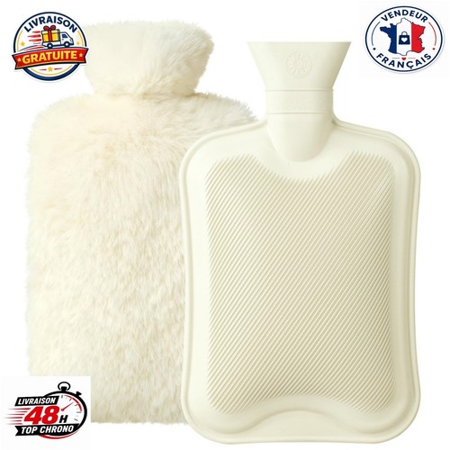 Bouillotte eau chaude - bouillotte, 2l