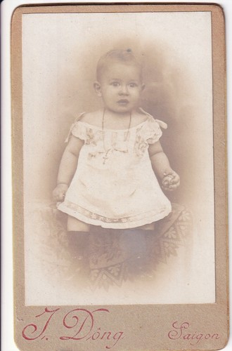 Photo cdv indochine portrait - cdv,