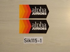 STICKER AUTOCOLLANT ALPHA
