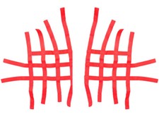 Nerfbar Réseau Quad ATV Rouge Nerf Bars 3&2