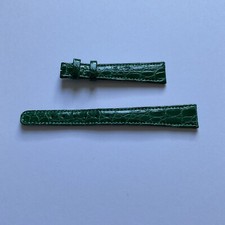 IWC Schaffhausen Bracelet montre vert 14 mm (14/10) crocodile