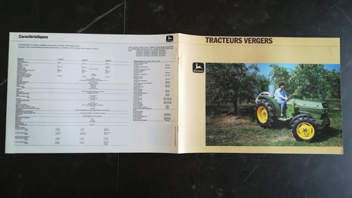 Brochure tracteur john deere - brochure,