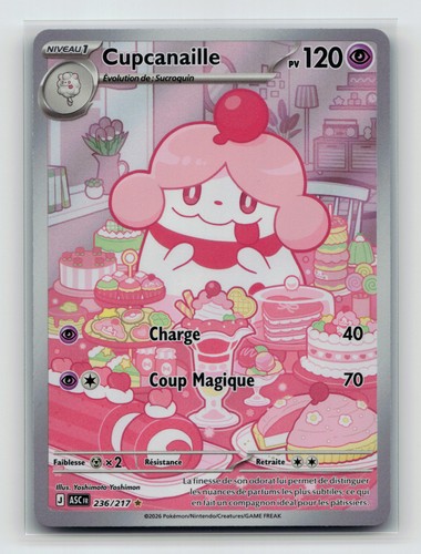 Carte pokémon cupcanaille - carte,
