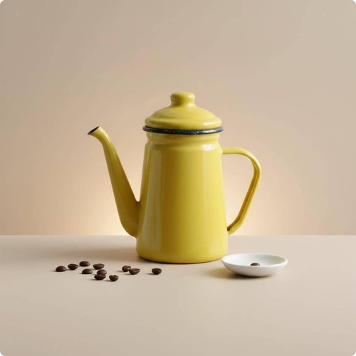 Cafetière émail épais - en,