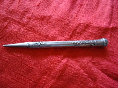 Stylo mine ancien argentpoids - mine,