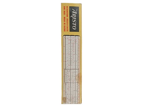 Aristo règle calcul blanc - règle,