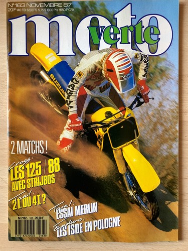 Moto verte magazine 163 du - verte, n°163