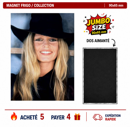 Magnet frigo brigitte bardot - magnet,