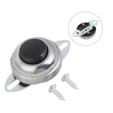 Bouton interrupteur 12V 50 MOhm max ABS plastique + métal voiture moteur - klax