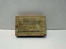 Bergeon No. 2868 Swiss Watch Screwdriver Set In Box Incomplete Used Flaws