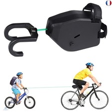 FIVAVA Corde de remorquage de vélo rétractable,Barre Traction Velo Enfant,Câble 