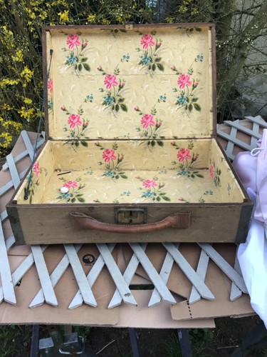 Valise ancienne vintage - valise,