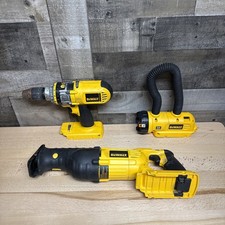 DeWALT DC900 36V Heavy Duty HammerDrill and DC509 Light DC305 Reciprocating Saw