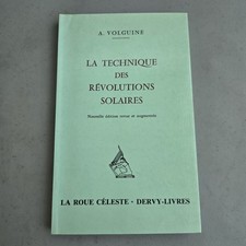 TECHNIQUE DES REVOLUTIONS SOLAIRES - 1979 ASTROLOGY ZODIAC DIVINATION HOUSES