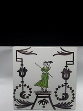 Ancien Carreau Carrelage Desvres Décor Vieux Lille Tiles Earthenware Azulejos 