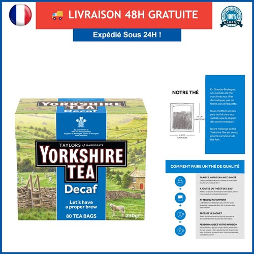 Yorkshire tea thé noir - tea,