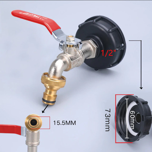Adaptateur robinet cuve eau