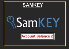 Samkey credit Balance 2 Pack Adjust CSC