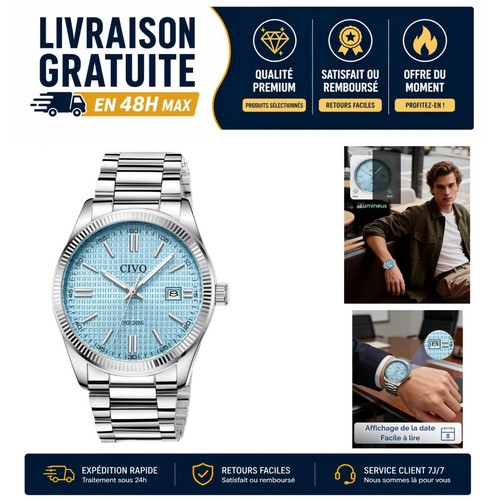 Montre homme civo 8349 quartz - civo,