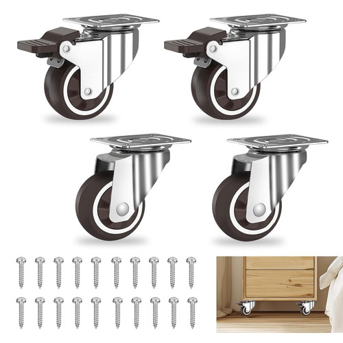 Lot roulettes pivotantes - lot, de