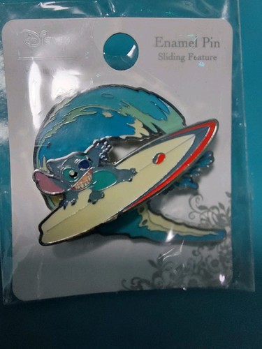 Pin disney stitch surfing - pin's,