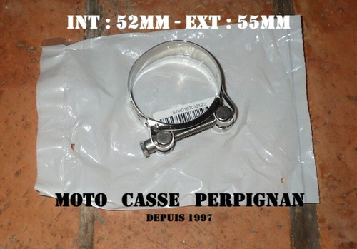 Collier echappement 55mm - collier, 52-55mm
