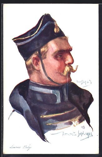 Carte postale artiste - carte, em
