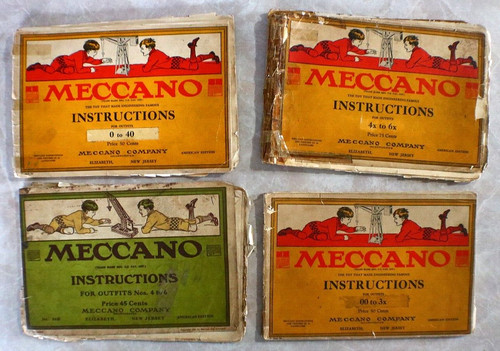 1920s meccano instruction