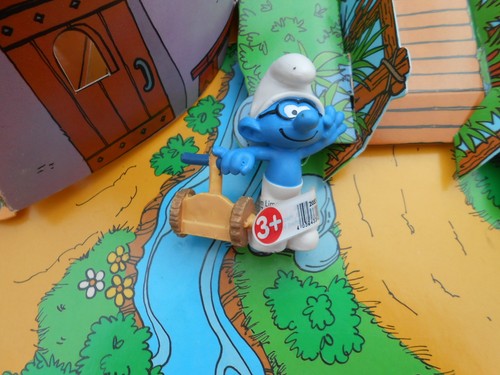 20834 schleich chariot smurf - ,
