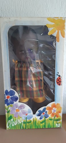 Poupée clodrey noire boîte - noire,