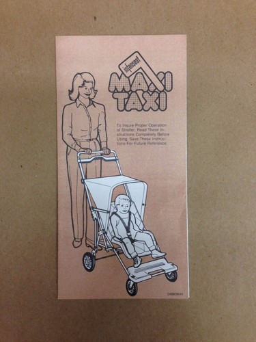 Vintage maxi taxi stroller - vintage,