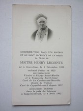 image mortuaire prêtre