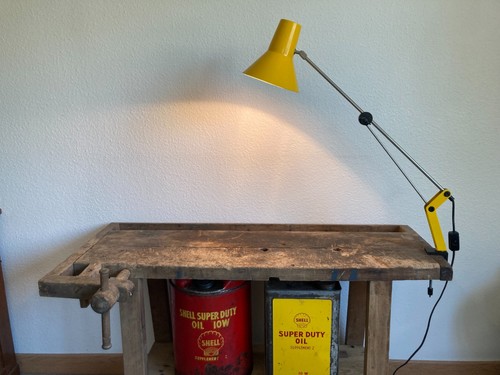 Lampe architecte elma - elma, jaune