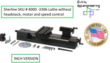 SHERLINE 4000 8" lathe without