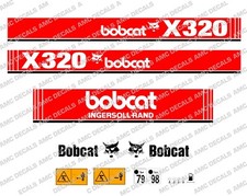 Bobcat X320 Mini Digger Decal