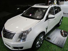 2014 CADILLAC SRX WHITE 1/18 KYOSHO G007W VINTAGE 4WD MINIATURE CAR