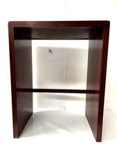 Console Art Décoen placage de bois d'acajou XX siècle