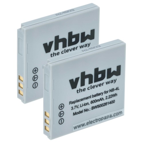 Batteries pour canon digital - pour,