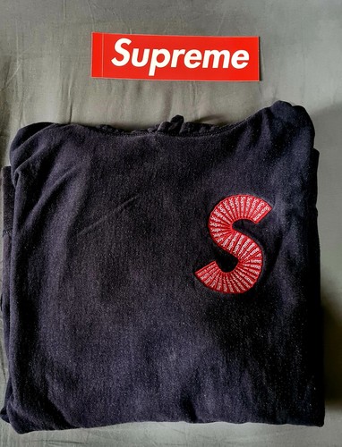 Supreme logo hooded - supreme,
