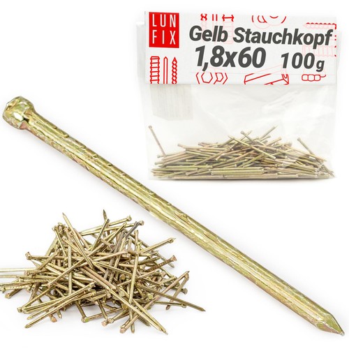 Clous 8x60mm 100g 100 - 100g, pcs
