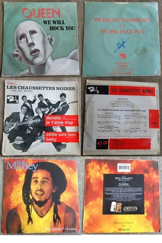 Pochettes tours vide - pochettes, 45