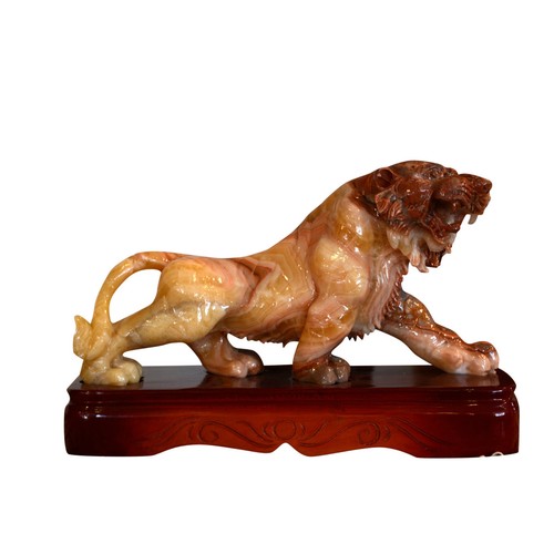 Sculpture lion onyx - sculpture, pigne